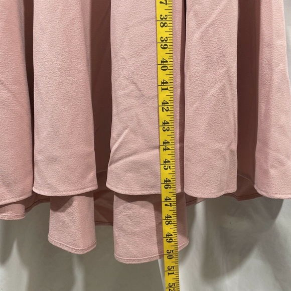 NEW Eliza‎ J Navy [ 6 ] High Low Fit & Flare Midi Dress in Blush - Picture 6 of 12